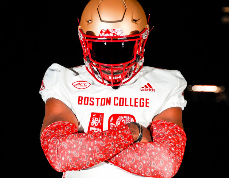 Boston College Eagles Reveal New Red Bandana Alternate Uniforms –  SportsLogos.Net News