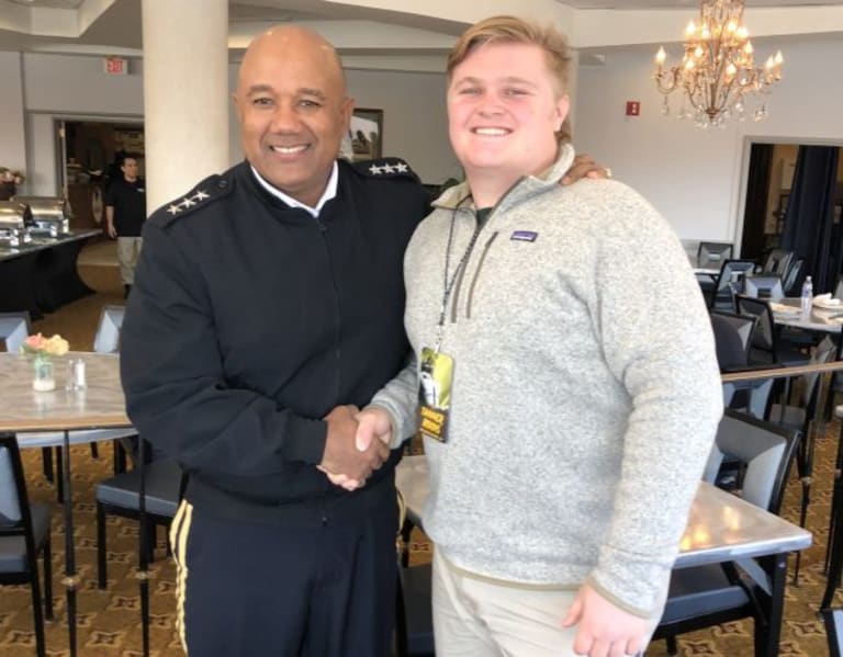 2021 OL commit Tanner Bivins returns to campus today