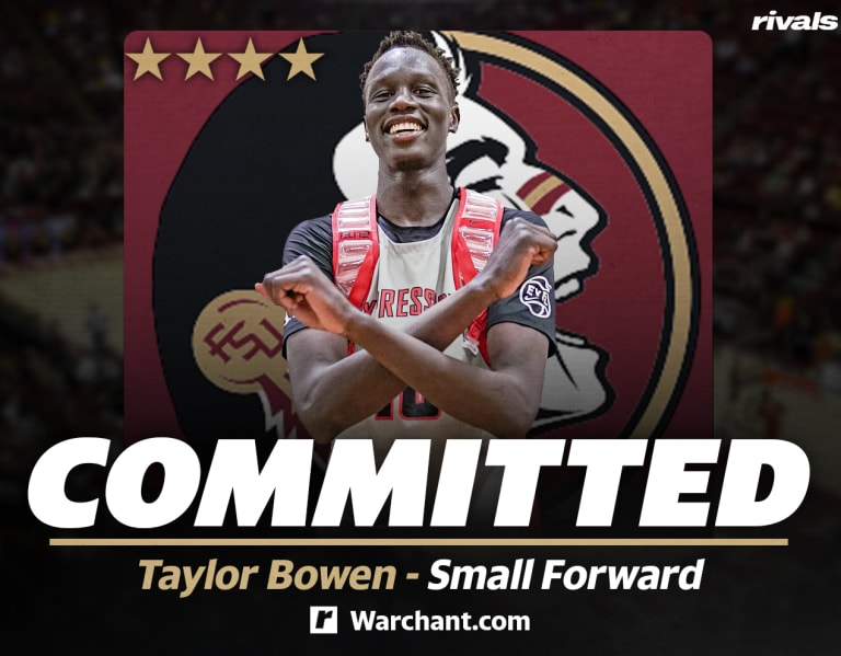 Commitment Breakdown Taylor Bowen picks Florida State Basketball