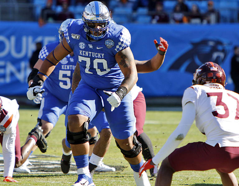 New Chiefs tackle Darian Kinnard has a Trey Smith-sized chip on