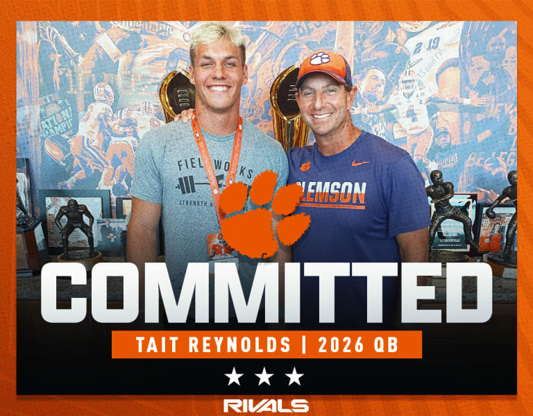 Tait Reynolds commits to Clemson Football