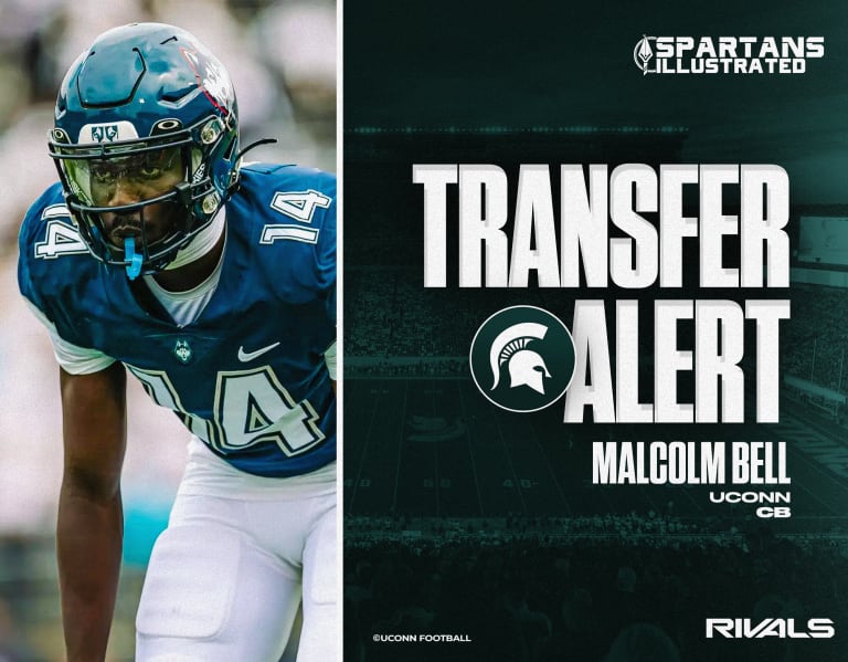 Michigan State gets commitment from UConn transfer cornerback Malcolm Bell