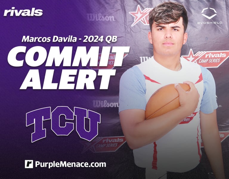 Tcu Lands Fourstar 2024 Qb Marcos Davila