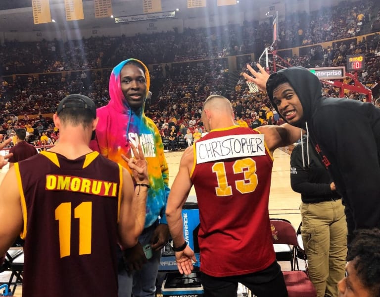 Meet the ASU basketball fans who roll out recruiting wagon