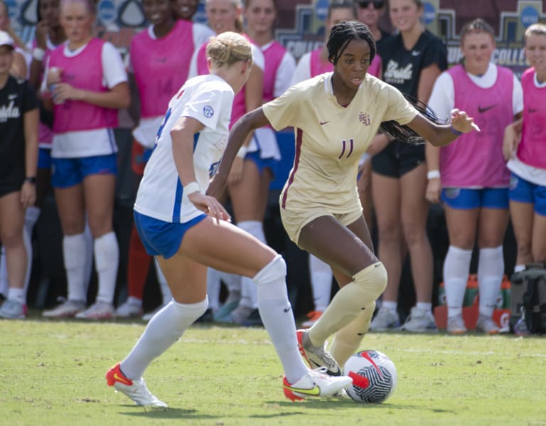 Special goal from Dudley lifts FSU soccer past Texas A&M, into Sweet 16