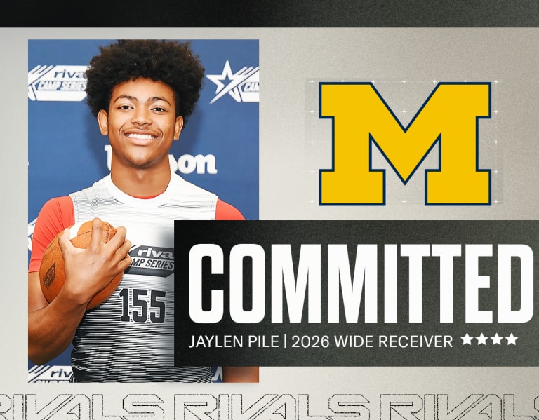 2026 fourstar WR Jaylen Pile commits to Michigan Rivals Football