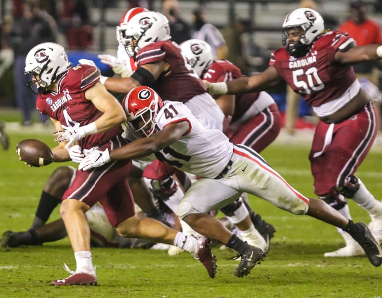 South Carolina Gamecocks Evaluating Left Tackle Position Heading Into ...