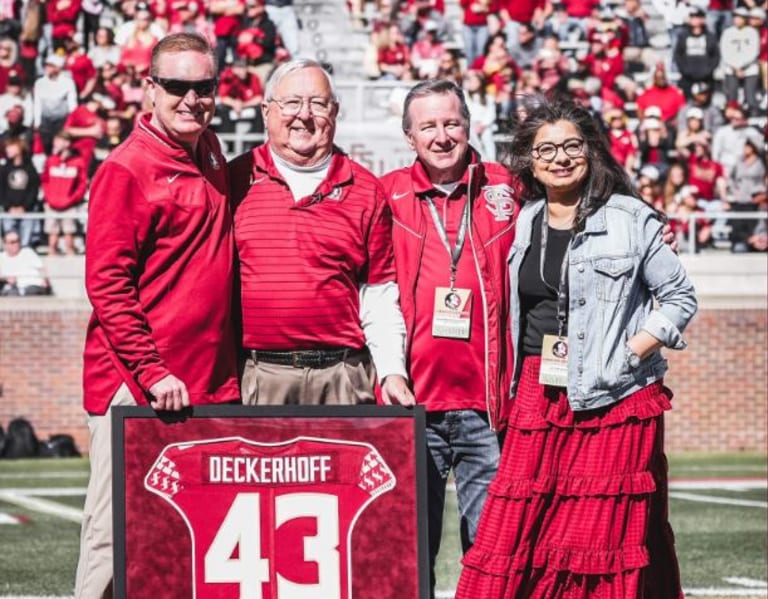 Deckerhoff reflects before final FSU broadcast during and Gold