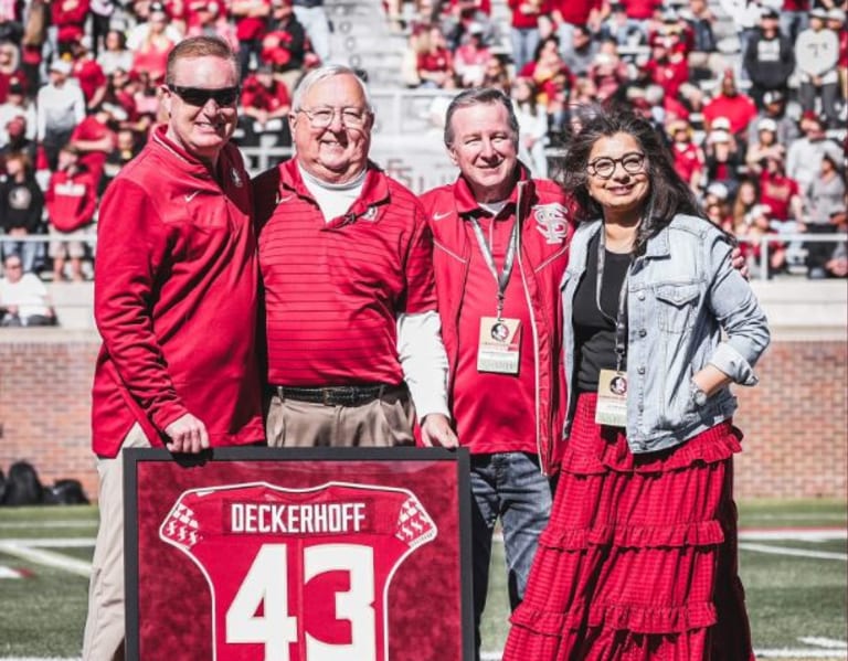 Deckerhoff reflects before final FSU broadcast during and Gold