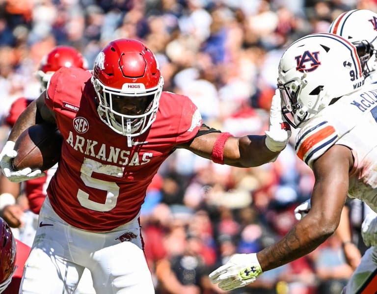 Arkansas Razorbacks Vs Auburn Tigers Football Position-by-position ...