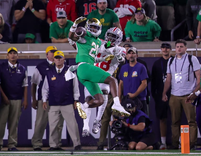 Notre Dame CB Benjamin Morrison cornering the early buzz for 2025 NFL