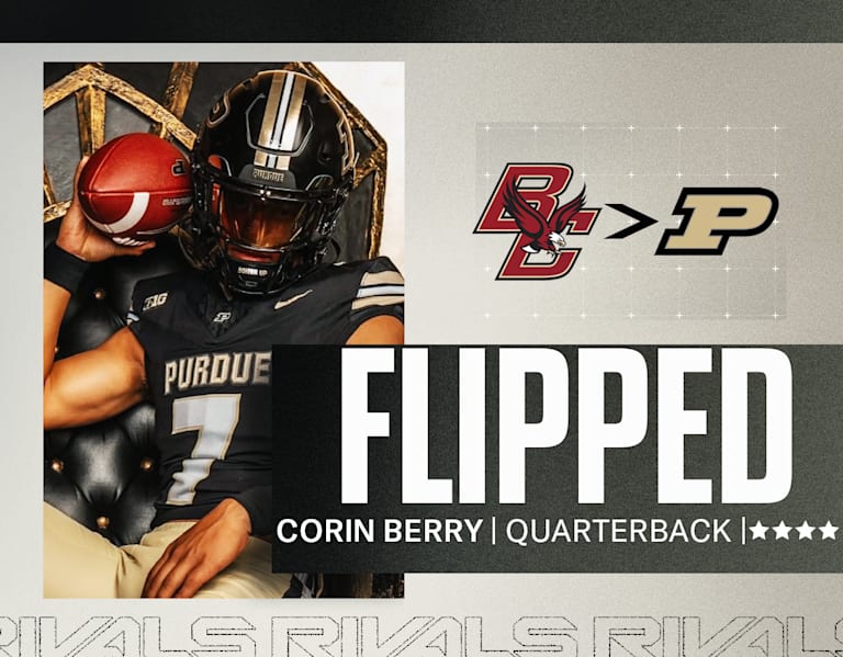 Purdue flips 2026 four-star quarterback Corin Berry from Boston College Purdue flips 2026 four-star quarterback Corin Berry from Boston College