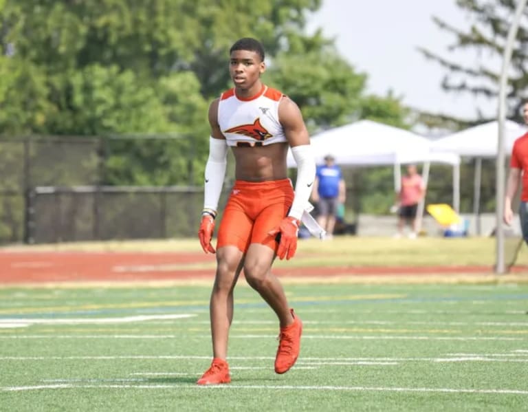 WVSports  –  2025 DB Baldwin visits, earns West Virginia offer