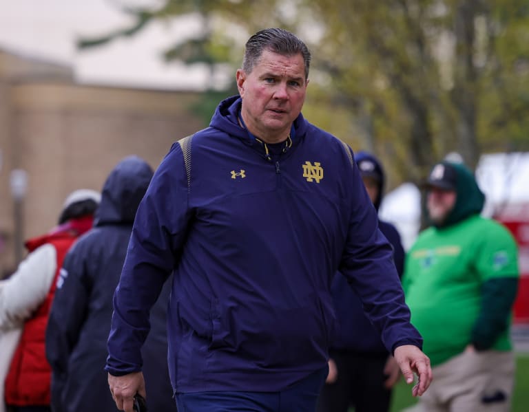 Where are Notre Dame football coaches recruiting on Thursday, April 27