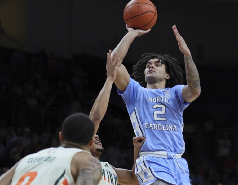 Elliot Cadeau's Career Day Helps Lift Tar Heels Over Miami