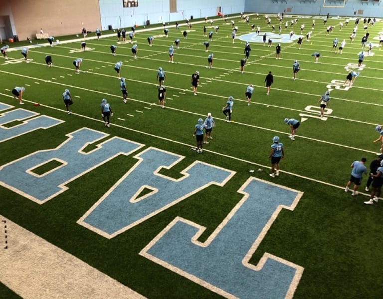 Observations From The First Practice Of UNC Football's Preseason Camp