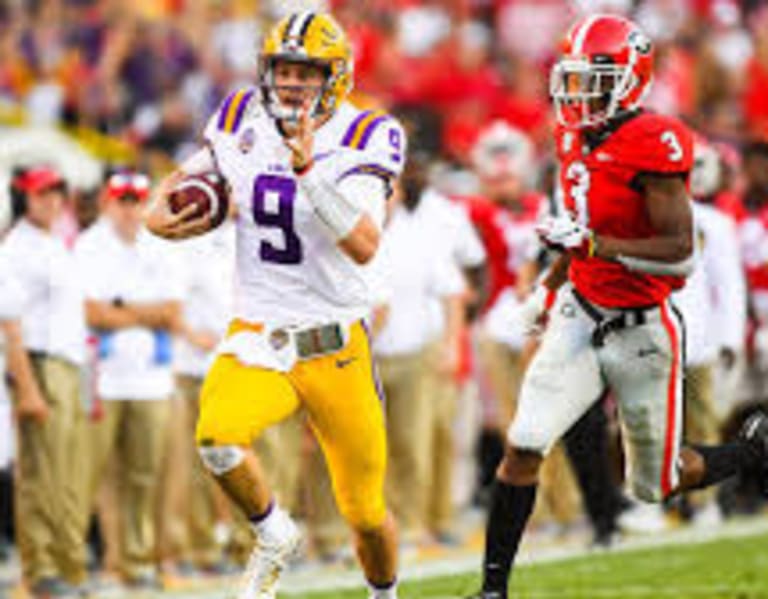 joe burrow lsu burreaux