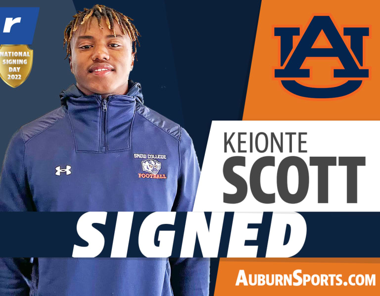 Auburn lands another 4-star JUCO DB in Keionte Scott - AuburnSports