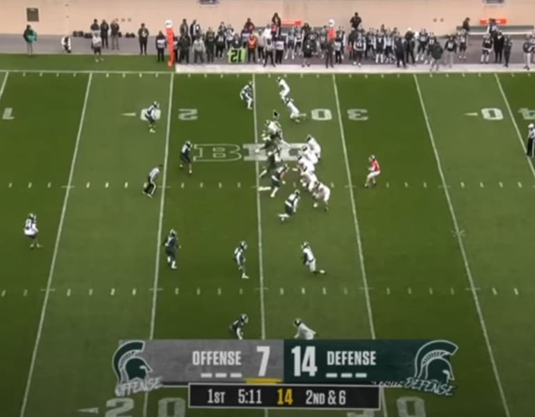 Breaking down the MSU football spring game, play by play, in the Film Room