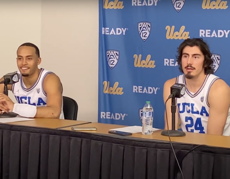 Watch Amari Bailey And Jaime Jaquez Jr Talk After Ucla S Win Over Cal