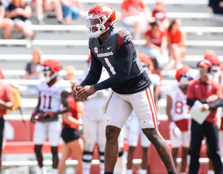 ESPN labels Arkansas football's KJ Jefferson 'best of the rest' for 2024 NFL  draft QB class