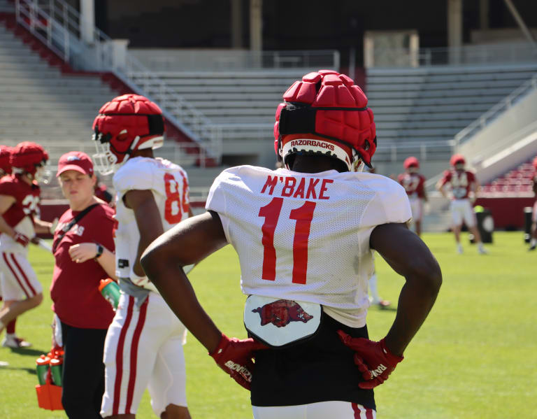 Video from Arkansas Razorback football’s 11th spring practice