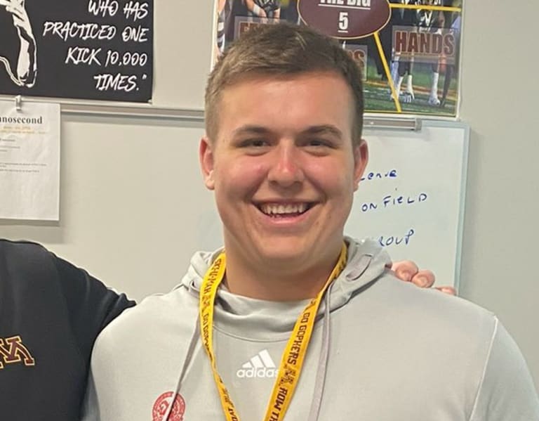 2025 OL Nathan Pahanich discusses Minnesota interest Gophers Nation