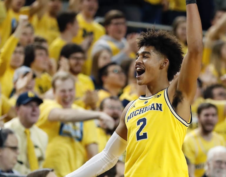 Michigan's Jordan Poole is keeping his name in the NBA draft