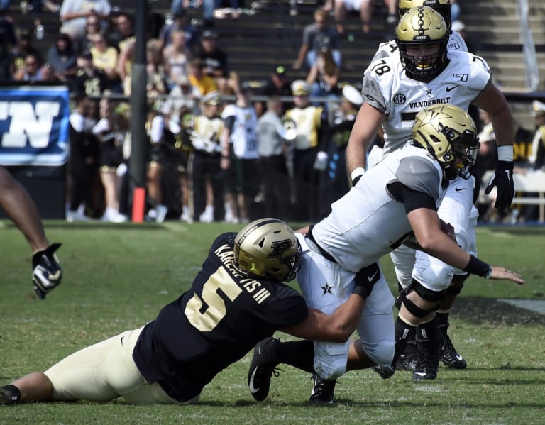 Purdue football Purdue depth chart Karlaftis Purdue spring