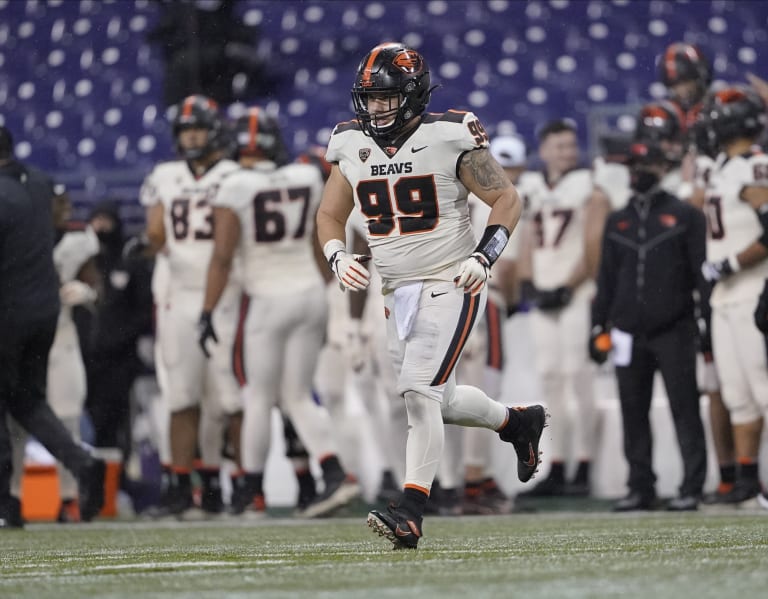 Oregon State DL Isaac Hodgins Has Surgery, Expected To Miss Eight Weeks