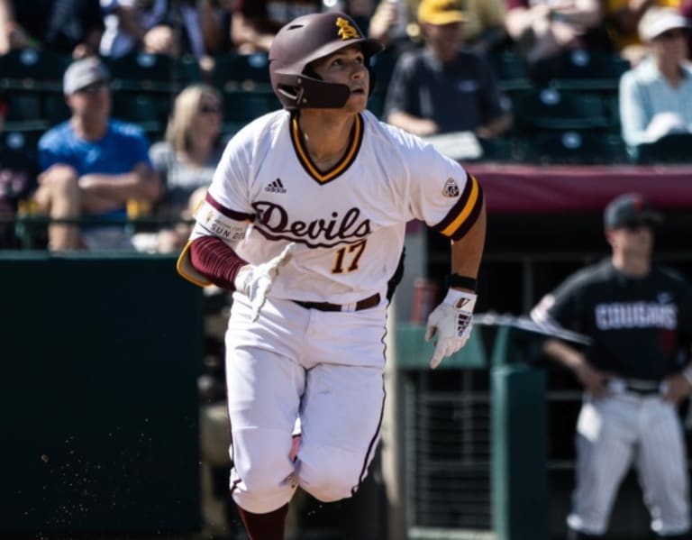 Ryan Campos (17) of the Arizona State Sun Devils during a game against the  Grand Canyon