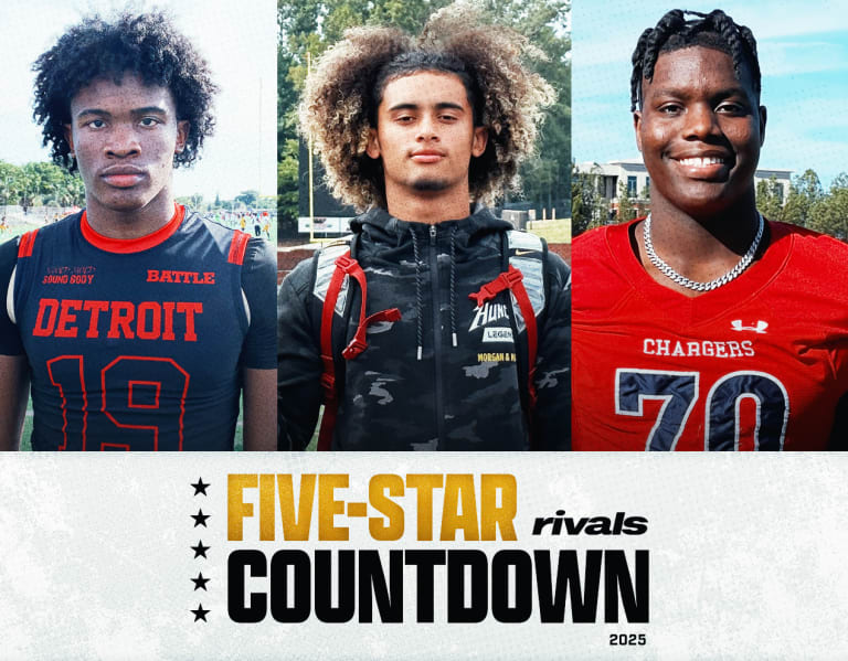 Rivals Rankings Week FiveStar Countdown for 2025 class Rivals