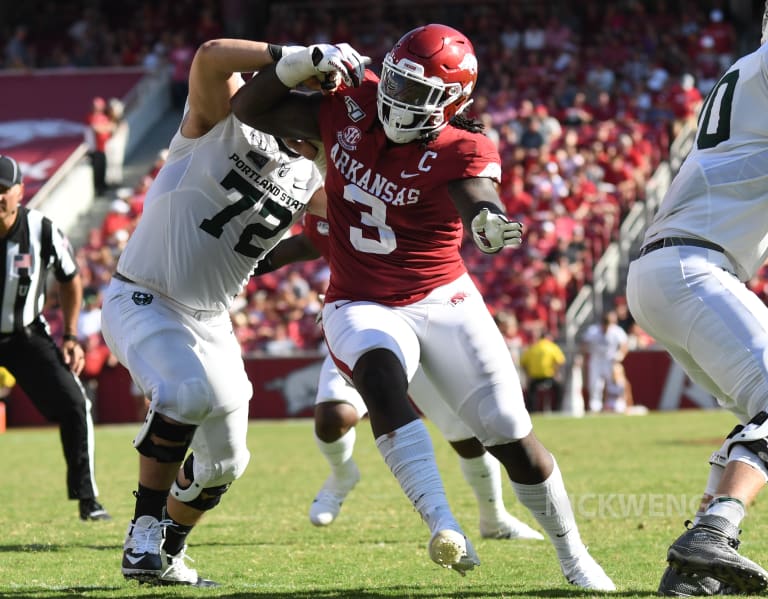 PLAYER PROFILE: McTelvin Agim, DT, Arkansas - Zone Coverage