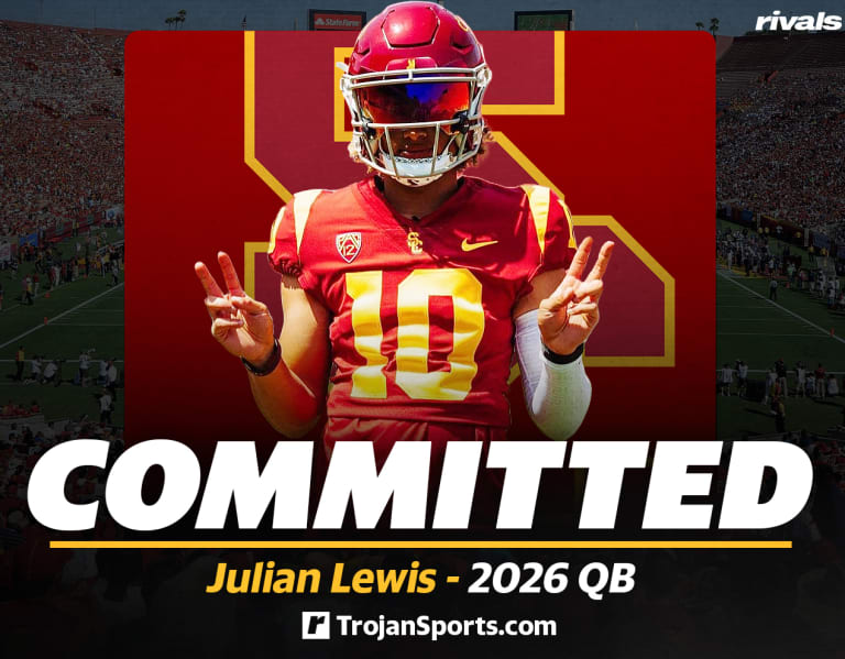 USC lands major commitment from 2026 star QB Julian Lewis