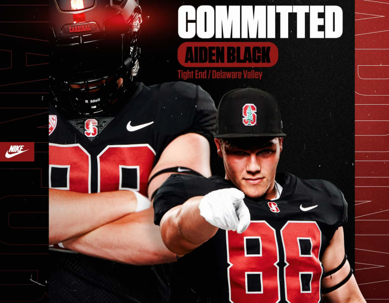 Stanford Football 2024 3star TE Aiden Black commits to Stanford