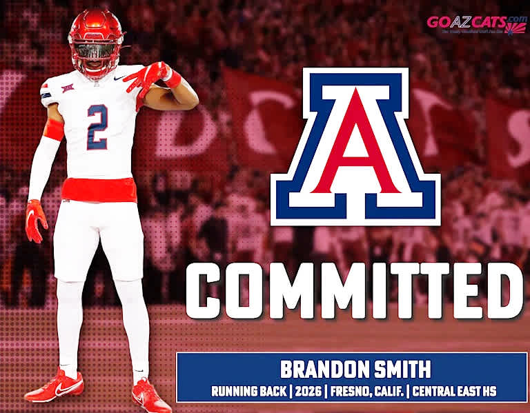 Running back Brandon Smith commits to Arizona