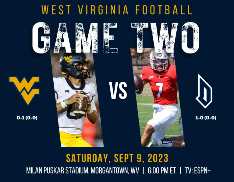 Game Preview: West Virginia Football Vs. Duquesne - WVSports: West ...