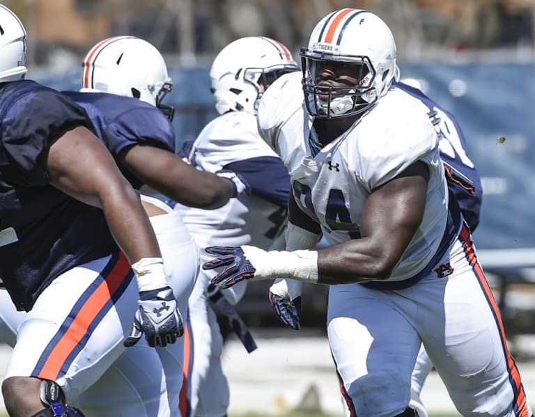 Devaroe an emerging force on Auburn's d-line - AuburnSports