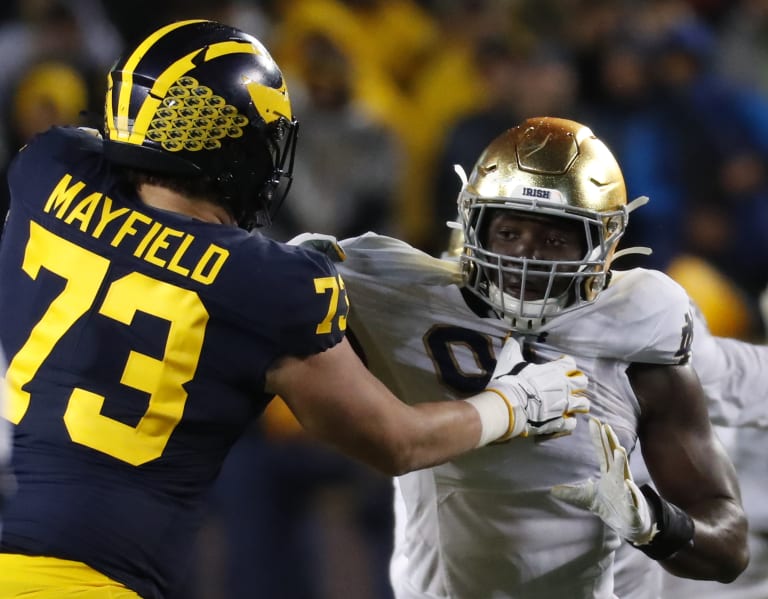 Maize&BlueReview - Michigan Football's Jalen Mayfield Declares For 2021 ...