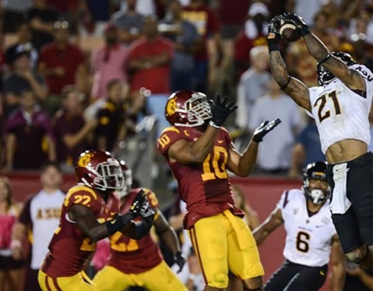 Jaelen Strong catches Hail Mary as time expires to lift ASU past USC