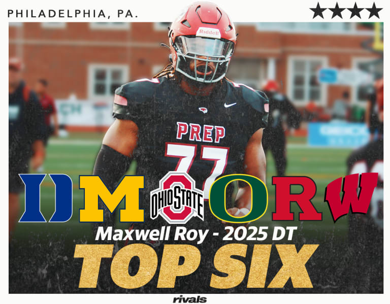 Rivals250 DT Maxwell Roy breaks down his top six contenders