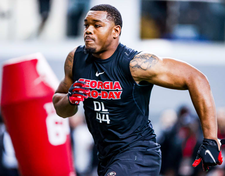 Georgia's Travon Walker selected No. 1 overall in NFL draft