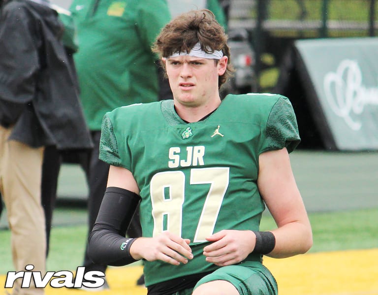 Notre Dame 2026 TE prospect Brady Shust excited before first visit