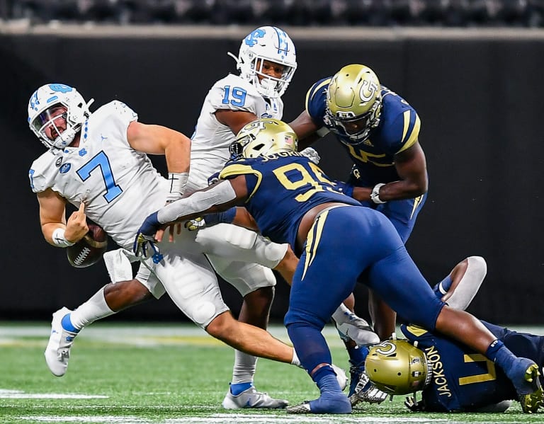 On the UNC passing attack, Sam Howell and defensive numbers