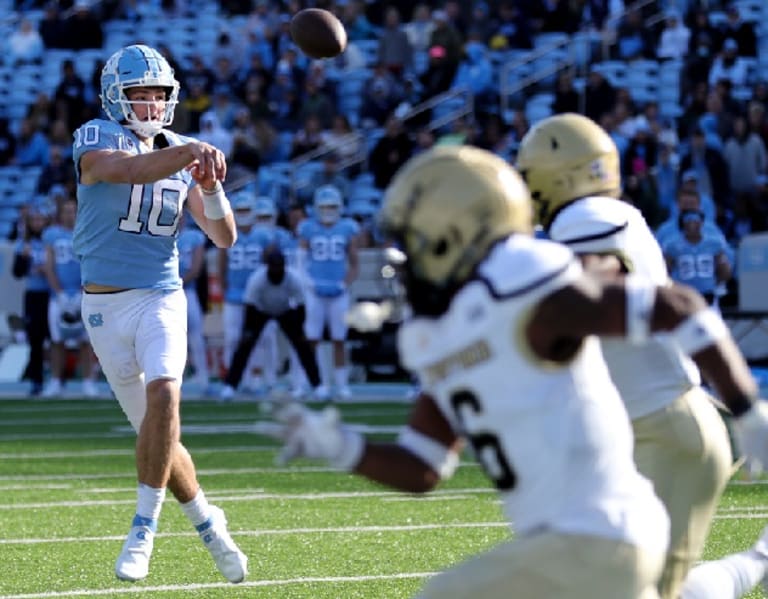 UNC's Young Quarterbacks Take Center Stage In Win Over Wofford