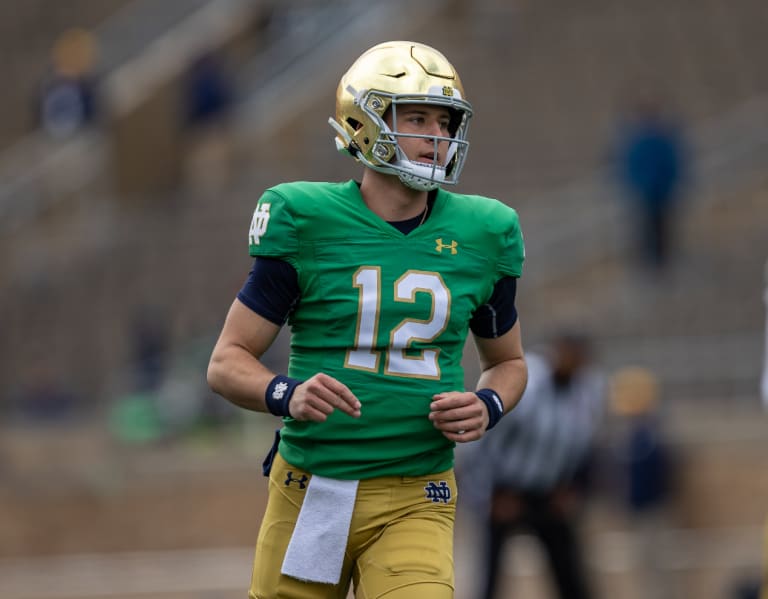 Why freshman CJ Carr's future as Notre Dame quarterback feels certain ...