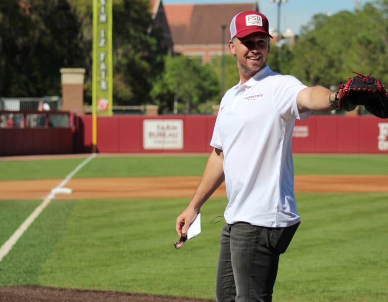 Watch: Buster Posey has his jersey retired by Florida State baseball