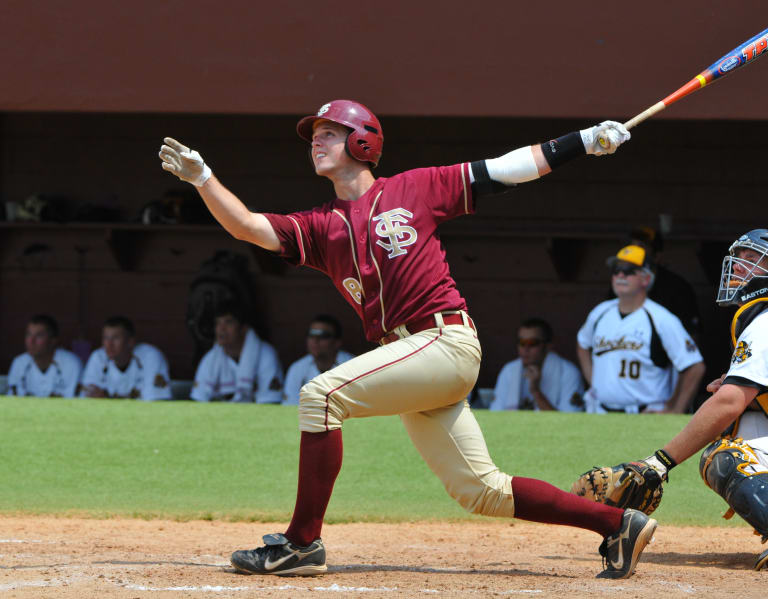 Watch: Buster Posey has his jersey retired by Florida State baseball