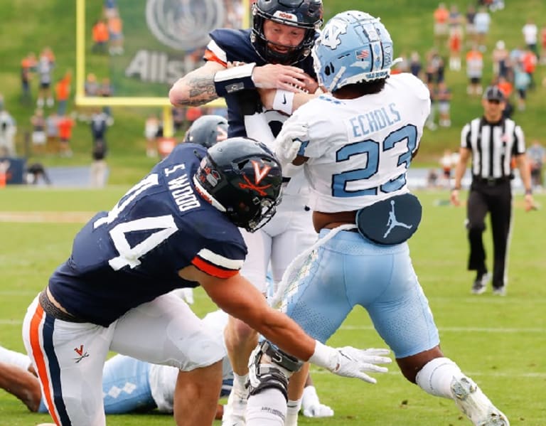 North Carolina Unc Tar Heels Footbal Practice Fall Camp Defense Chizik