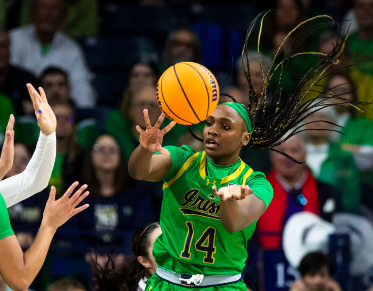 Notre Dame sophomore guard KK Bransford enters transfer portal ...